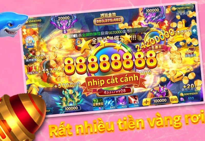 Các bước tham gia bắn cá đổi xu tại Win79